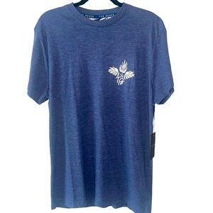 NWT TED BAKER LONDON RELAXED T SHIRT LOGO TAPE PALM FROND INTERIOR
